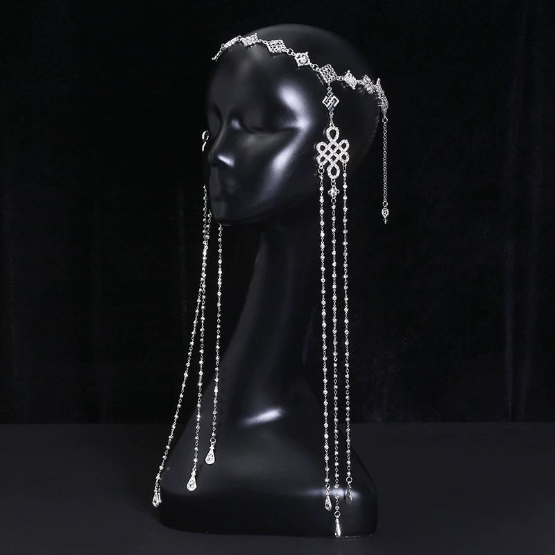 Монгольский головной убор Изысканный национальный стиль, аксессуары для волос