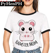 Hamster Mom Tshirt ɐۂ}󋌋ӡTײ߅Ůļe