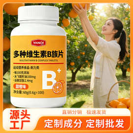 多维元素片复合B族多种维生素VC咀嚼片维C压片特膳营养高含量代工