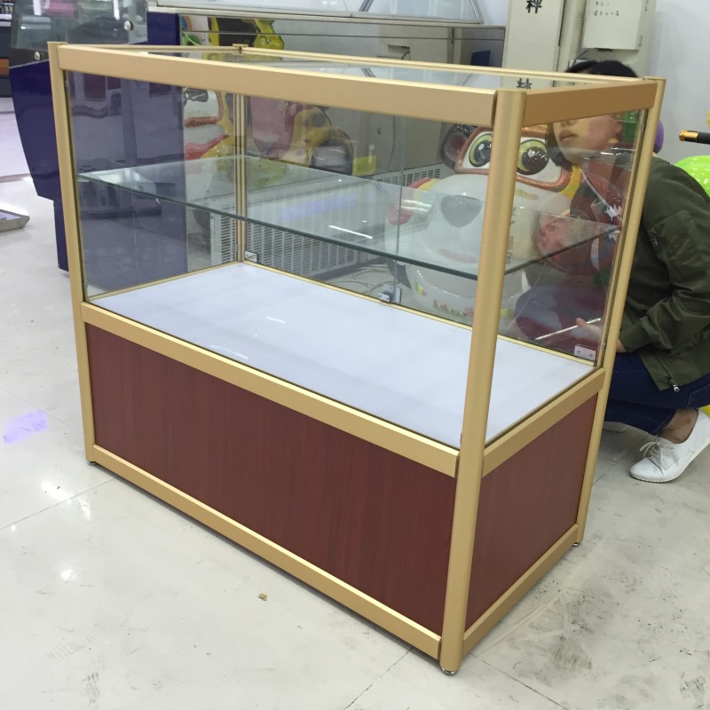 双层玻璃展示柜透明样品柜子烟柜蛋糕展柜配件柜货柜珠宝柜台简约