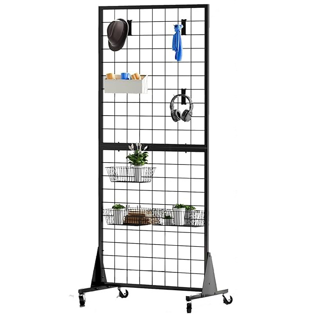 网格墙板展示架重型可拆卸地板安装可拆卸网格展示架