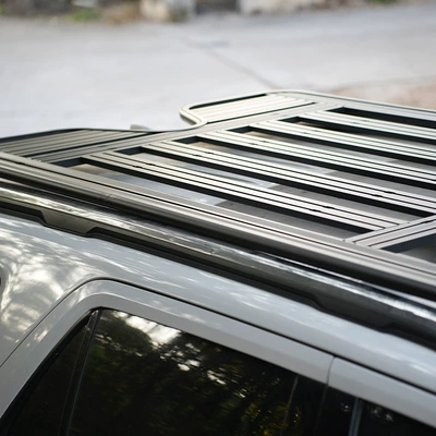Frame, Aluminum Alloy, No Drilling — Roof rack