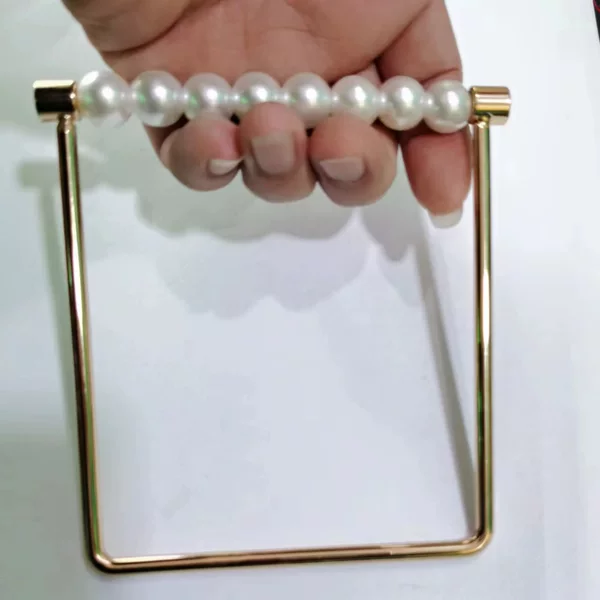 Bag Pearl Handle Handle Women's Bag Hardware Accessories Handle Hot Style Personalized (3 Sizes)