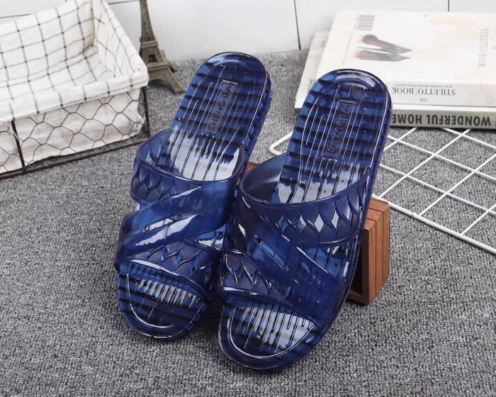 Men's Casual Solid Color Round Toe Slides Slippers display picture 5