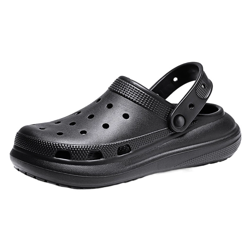 Туфли с отверстиями на дне Мужские сандалии носят легкие и дышащие пляжные туфли