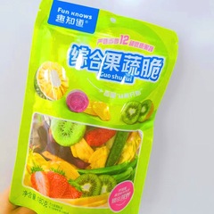 総合的なフルーツと野菜のクリスピーフルーツチップス、ノンフライのヘルシーなベイクドスナック、新鮮な生鮮食品、フリーズドライ