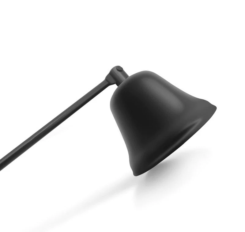Modern black golden candle, aromatherapy contains rose