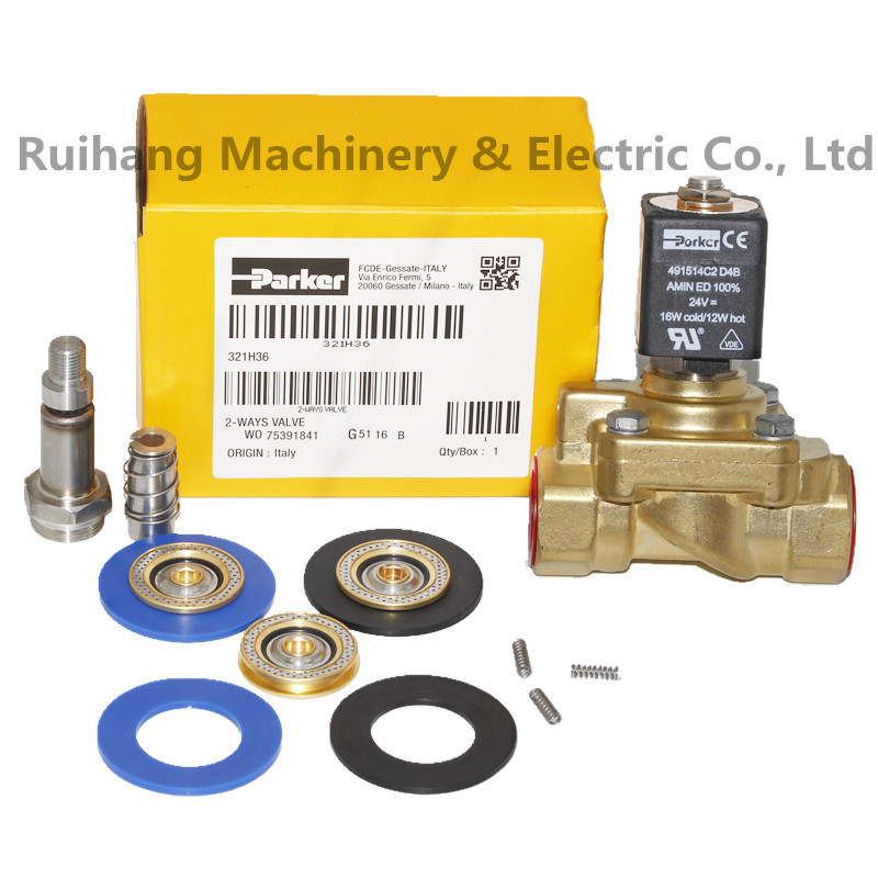 派克款吹瓶机电磁阀 321H36 耐压40KG DC24V AC220V