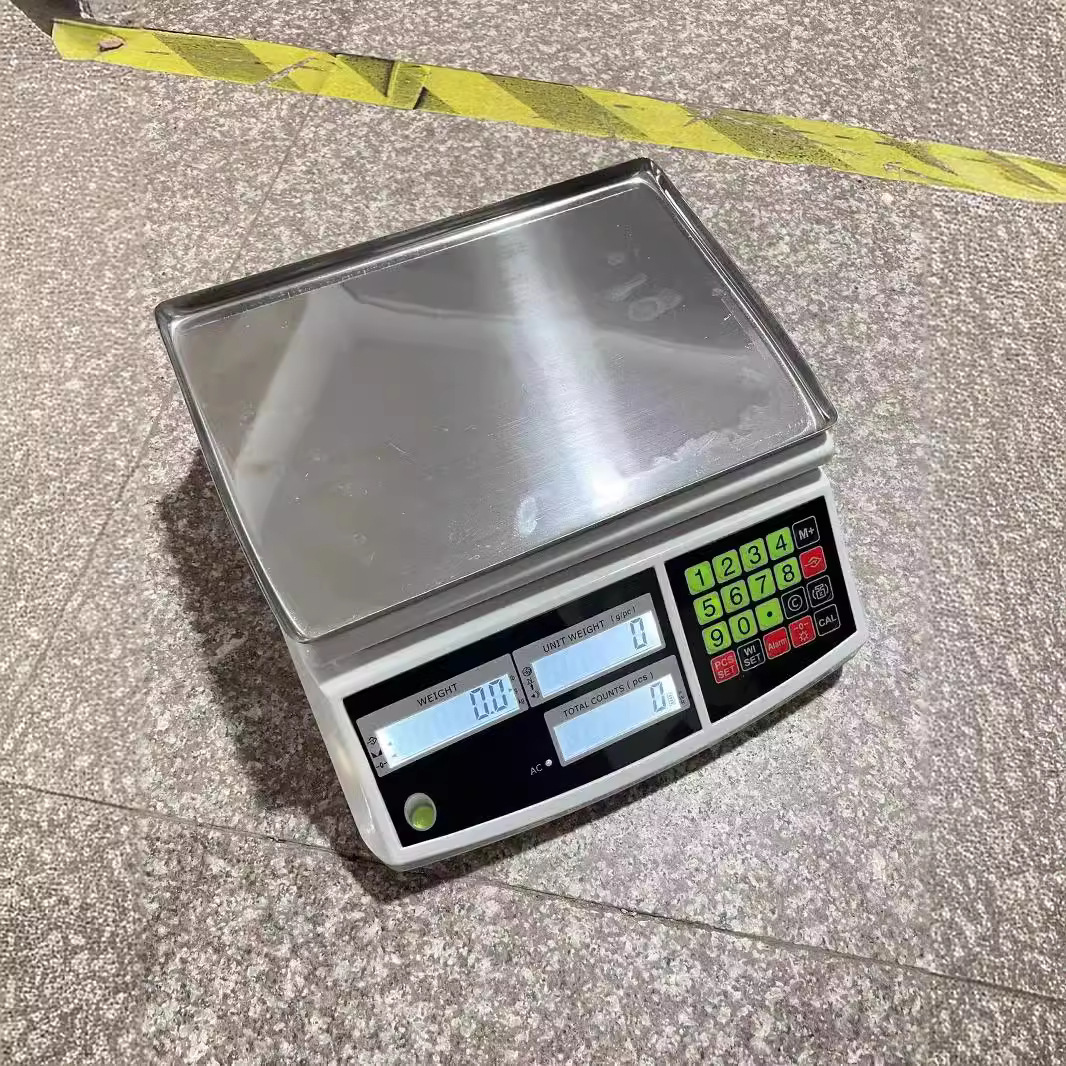 2024 nuevo conteo de básculas básculas electrónicas básculas de puntos básculas electrónicas básculas de mesas de 30kg