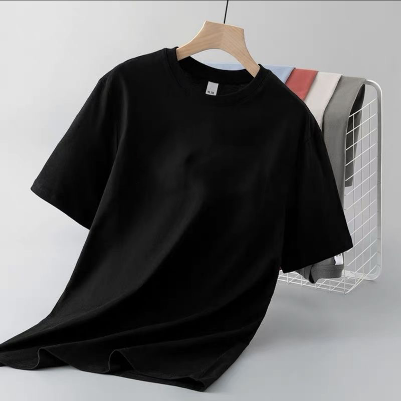 Camiseta de manga corta de los hombres de otoño nuevo estilo coreano SLIM-Fit moda impreso fino cuello redondo en el puesto image 4