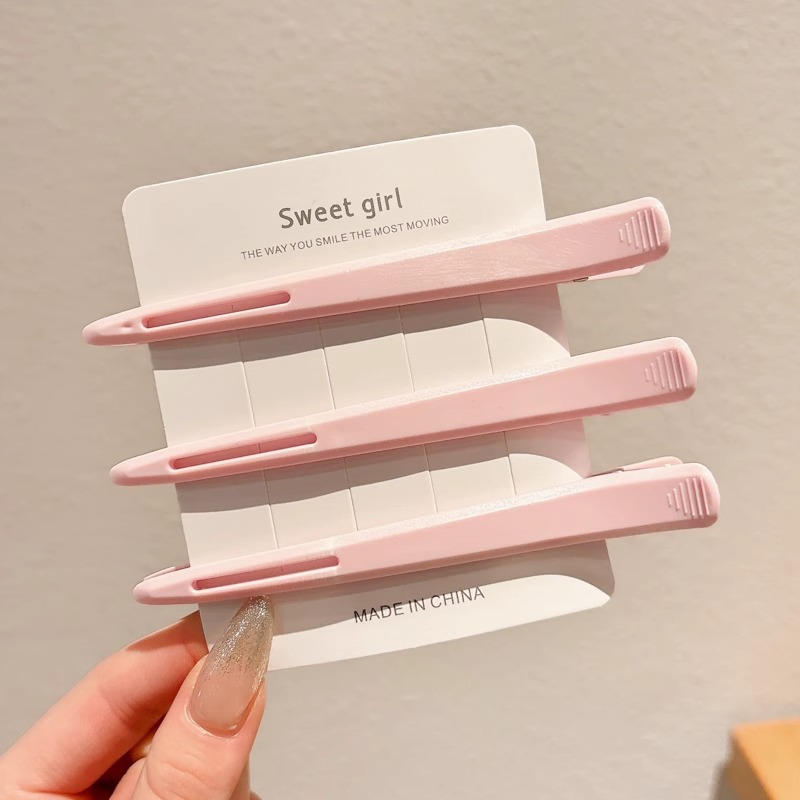 Pinza para el cabello que no deja marcas, clip especial para el lavado de cara y el maquillaje, fijación de la raíz del cabello, clip esponjoso, clip para flequillo, horquilla lateral, tocado