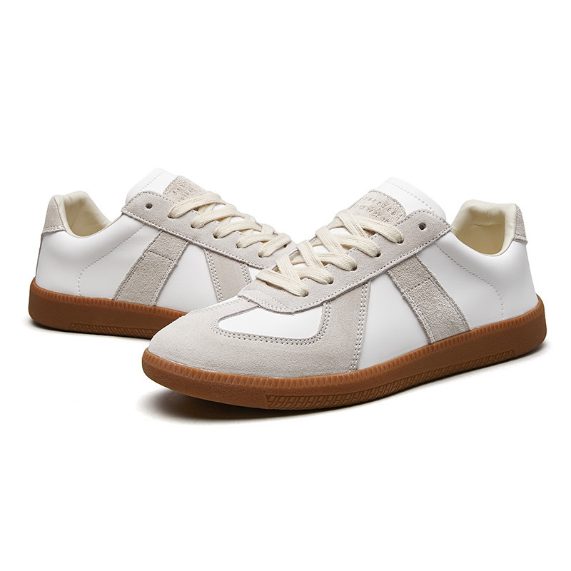 Putian Dexun Shoes Retro Leather Casual Skate Shoes for Men, Genuine Leather, Niche Design, Versatile, Breathable, Low-Top Trend Putian Dexun Shoes Retro Leather Casual Skate Shoes for Men, Genuine Leather, Niche Design, Versatile, Breathable, Low-Top Trend