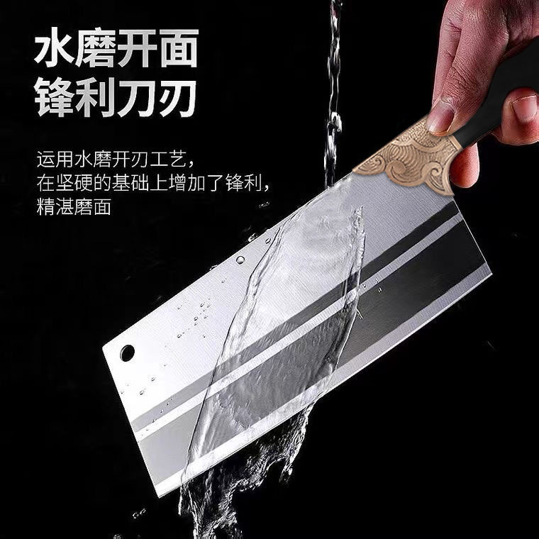 Cuchillo de cocina afilado cuchillo de corte de carne doméstico cuchillo de cocina especial para cocinero cuchillo de corte de verduras afilado super rápido cuchillo de corte de acero inoxidable