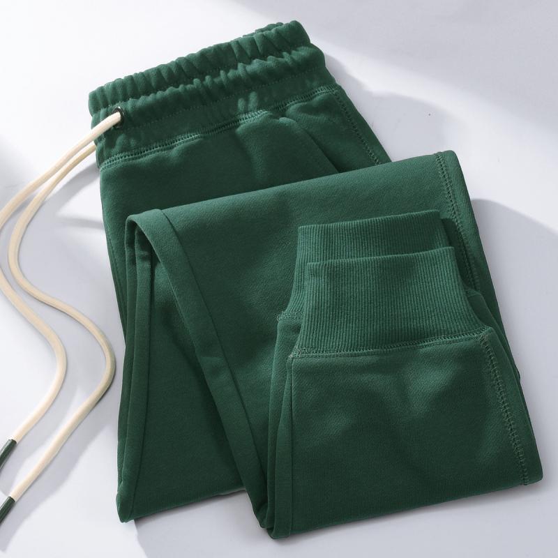 Pure Cotton Women's Sweatpants Spring and Autumn Loose Casual Joggers 2025 New Style All-Cotton Terry Slimming Women's Jogger Pants