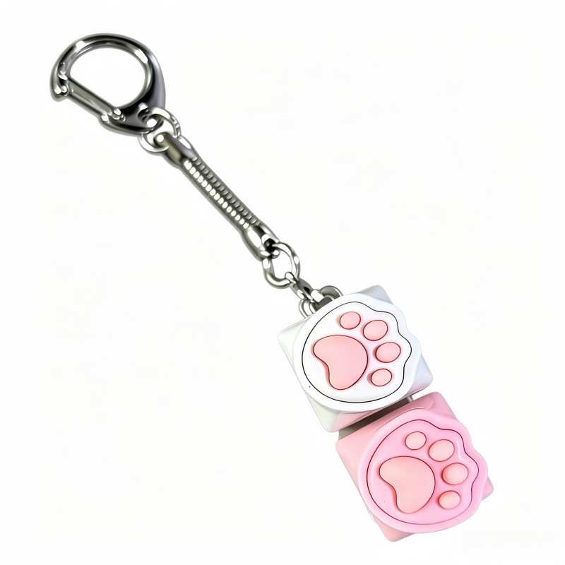 2 key silicone cat claw color 5
