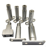 铝导流柱  英博尔控制盒铝配件  PCB板铝导电柱  T型固定柱厂家