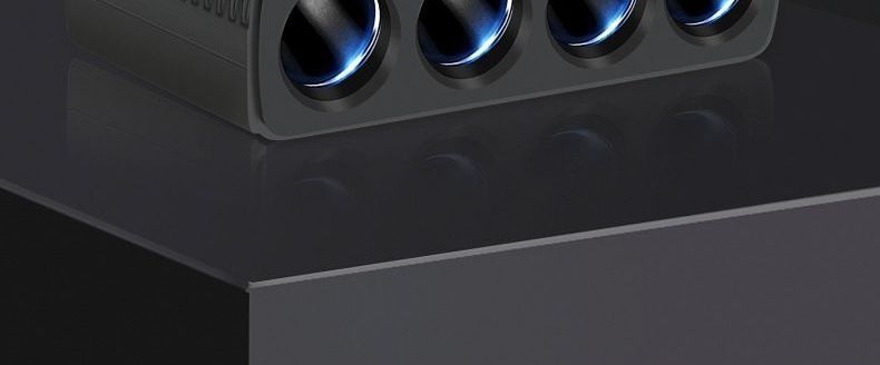 Car Cigarette Lighter Mobile Phone USB Multi-Function Converter Charger One-to-One, One-to-Three, High-Power Automotive Super Charger