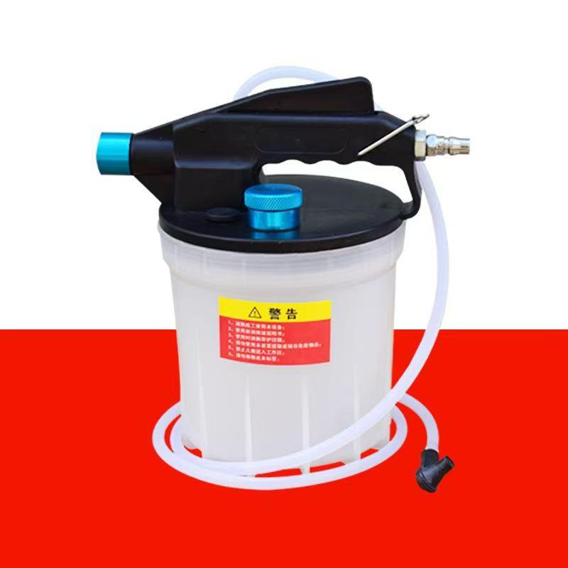 新款刹车油壶更换机 汽车制动液补充加注器斜口设计排空气气动工