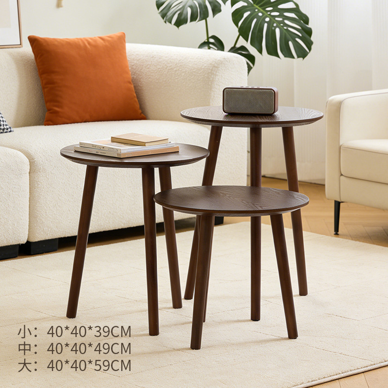 Diseño arqueado sensación de modelado minimalista estilo de madera sólida estaca de madera creativa de la sala de estar ventana de comedor atmósfera sensación de muelle