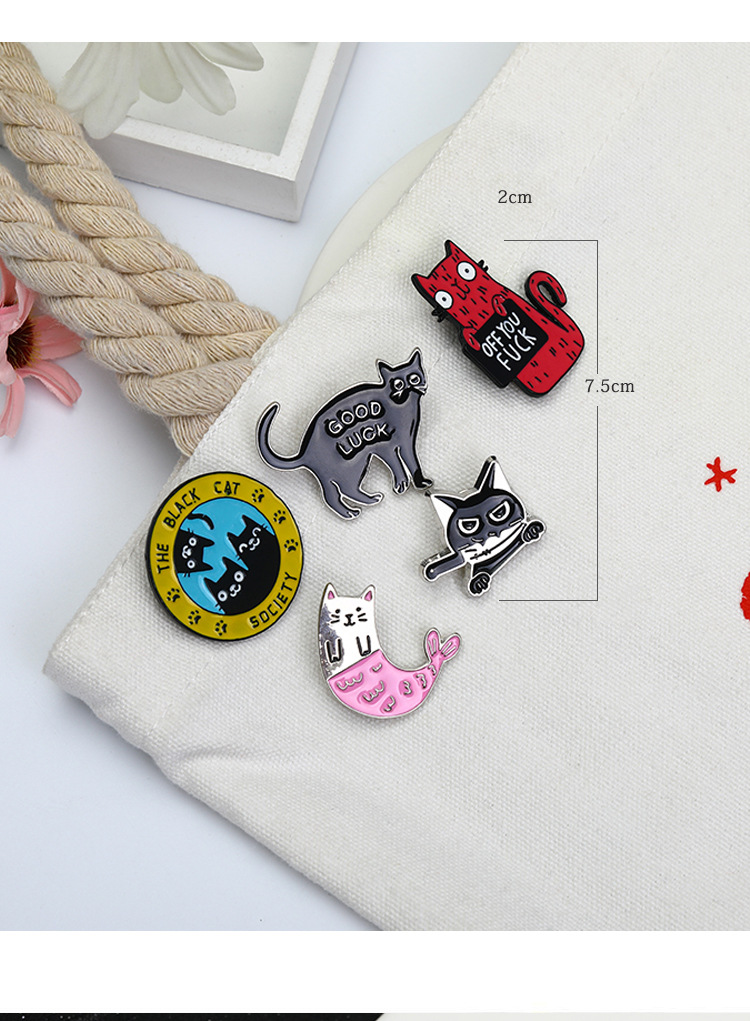 82g Weight No Inlaid Inlay Material Brooches Classification Cartoon Style Pin Animal Alloy Plating No Inlaid Unisex Brooches