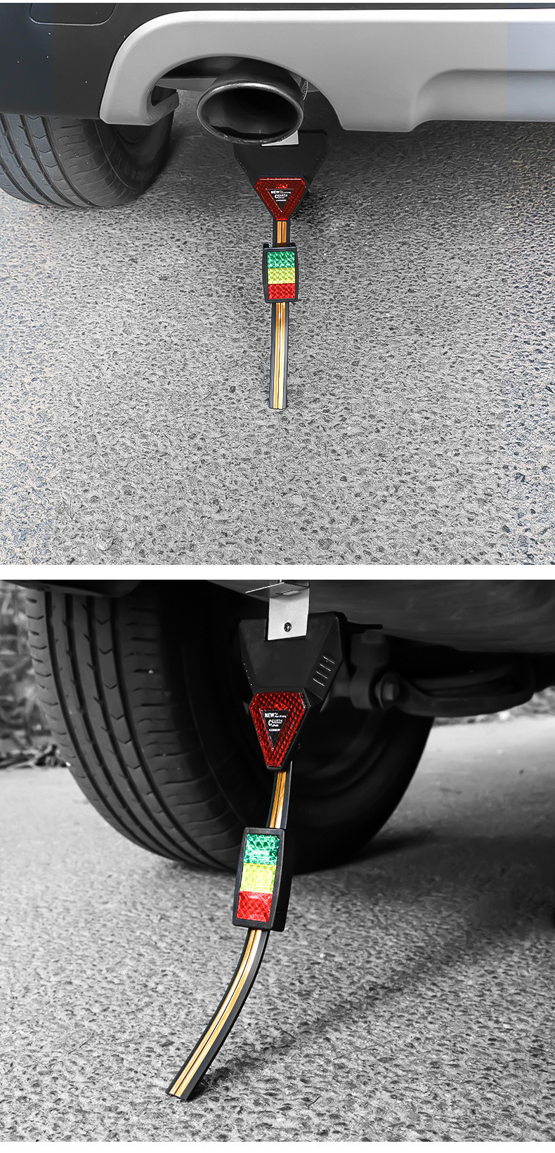Car Anti-Static Grounding Strap Exhaust Pipe Hanging Release Chain Eliminator Accessory