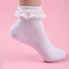 Customized white lace socks 9