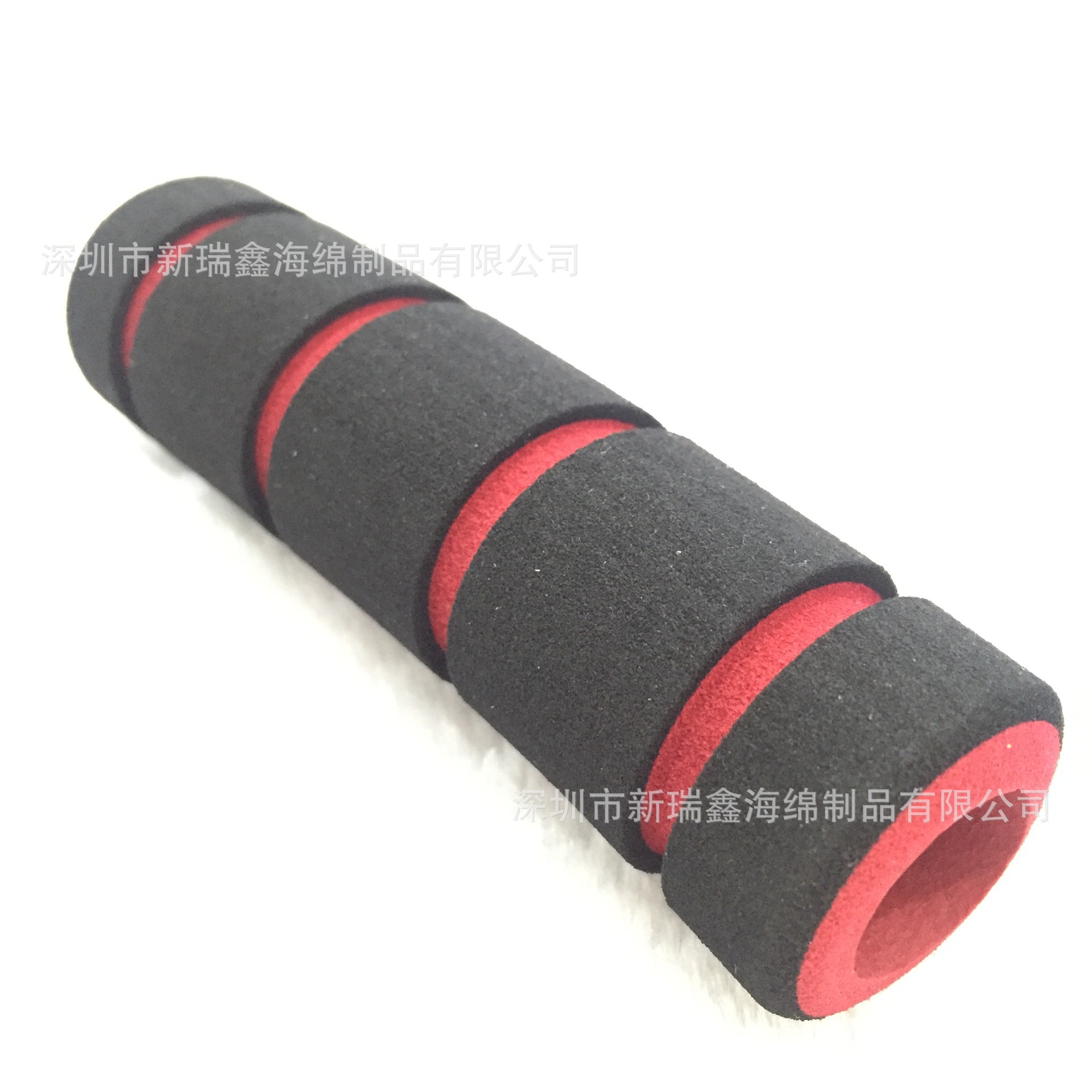 NBR发泡管防滑耐磨手把套eva磨砂泡棉管 指印发泡橡塑管厂家定制