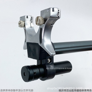 Wholesale alloy folding slingshot outdoor competitive infrared laser flat skin fast pressure support cross-border wholesale slingshot