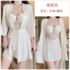 3957 Champagne color (robe+belt)