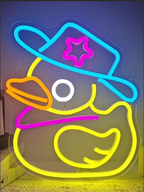 Transfronterizos venta caliente lámpara LED luminosa de neón acrílico lámpara USB patrón de cartel interior lámpara de decoración de fiesta