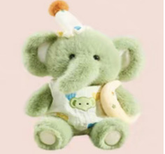 Muñeco de Peluche de Oso Transformable 8 Pulgadas de Felpa Corta