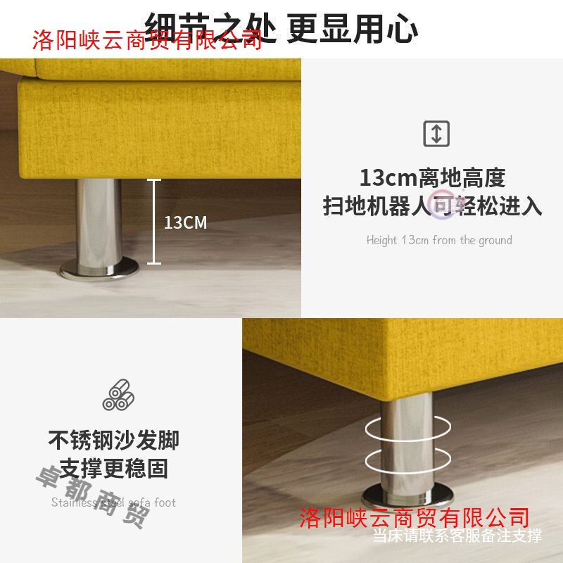 ファブリックソファリビングルーム小さなアパートソファベッド折りたたみ式デュアルユース賃貸住宅折りたたみソファインターネットセレブレイジーソファ|undefined