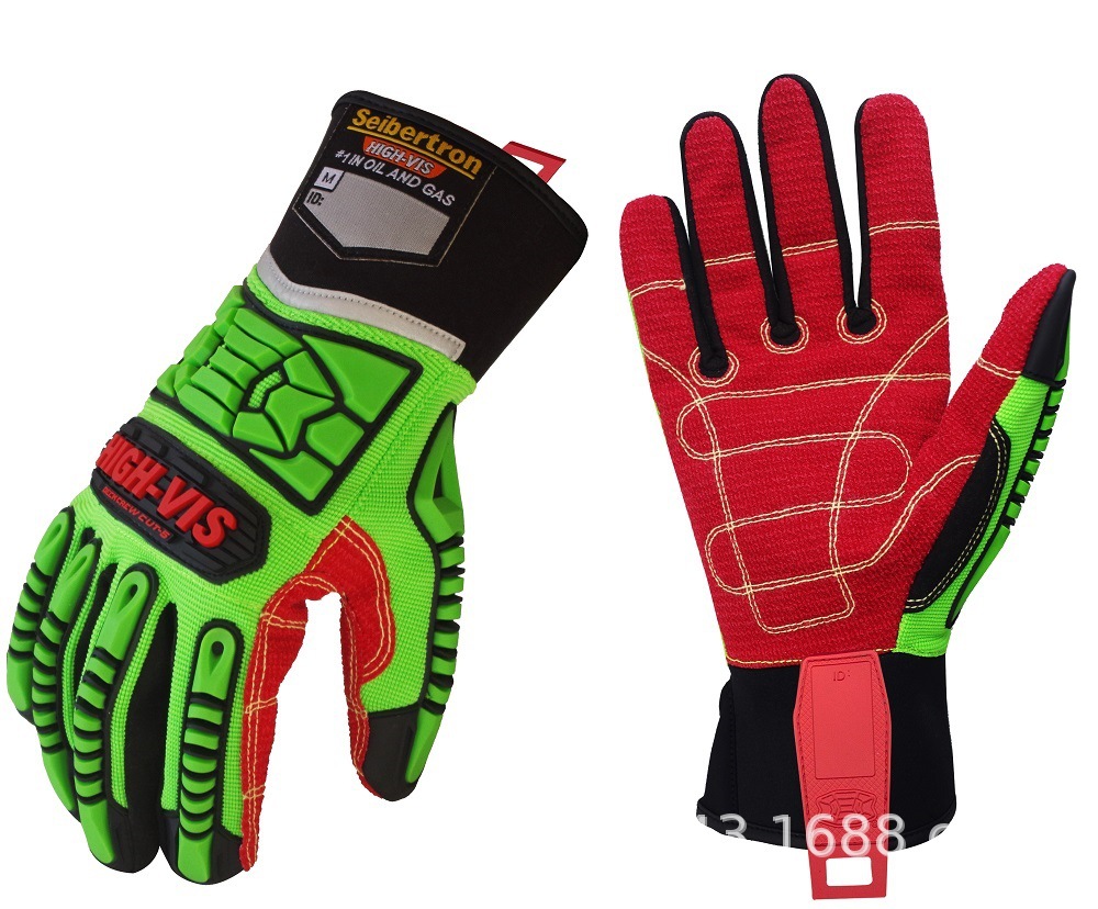 Seibertron HIGH-VIS HDC5 防割, 防砸,防穿刺,抗污,石油消防手套