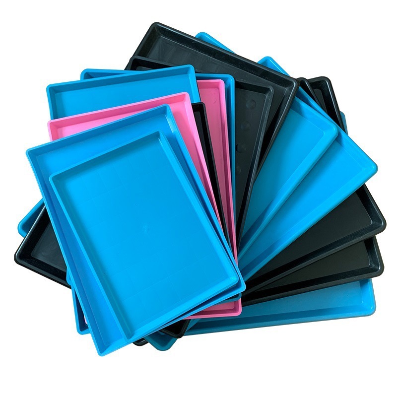 Jaula para gatos, jaula para perros, bandeja para heces, bandeja para almohadillas para mascotas engrosadas, bandeja para orina universal, jaula de plástico grande para pollo, jaula para patos, chasis para conejos