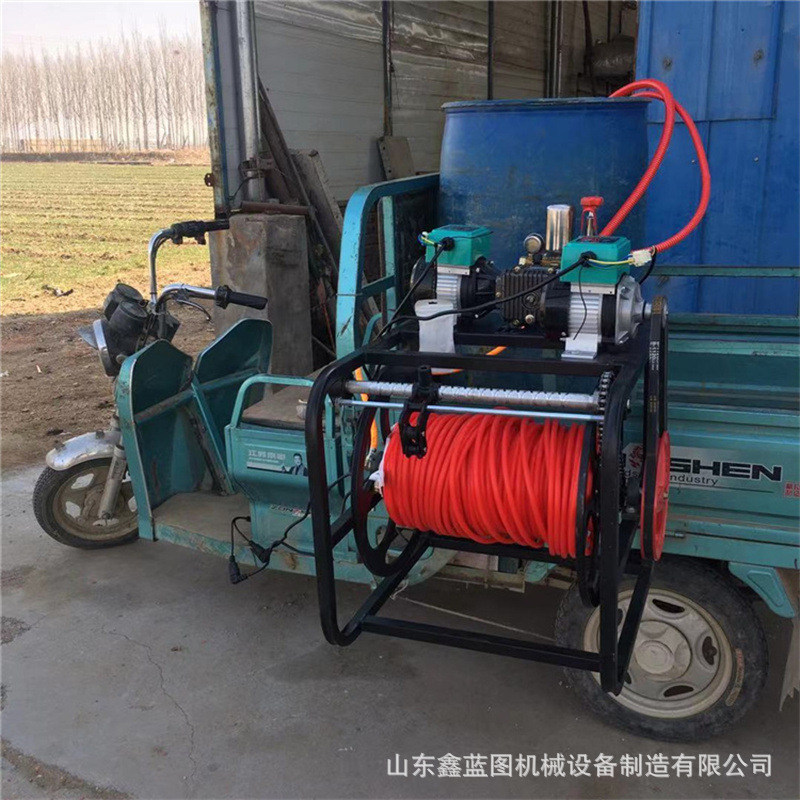 48v多用途电动喷雾器遥控智能双电机农田打药机高压雾化消杀弥雾