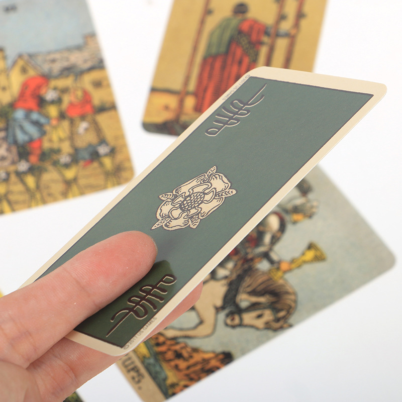 Edizione senza bordi delle carte oracolo dei tarocchi Smith-Waite_voghion.com