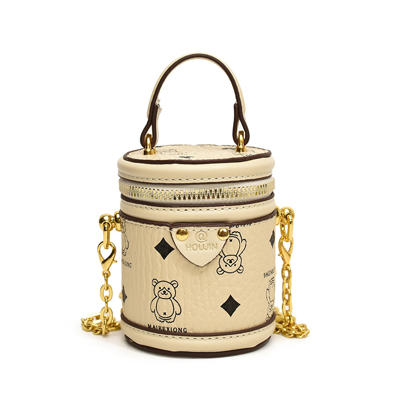 Nuevo creativo mini lindo bolso de cubo bolso de moda coreano accesorios para niños bolso de princesa de aire extranjero bolso mochila