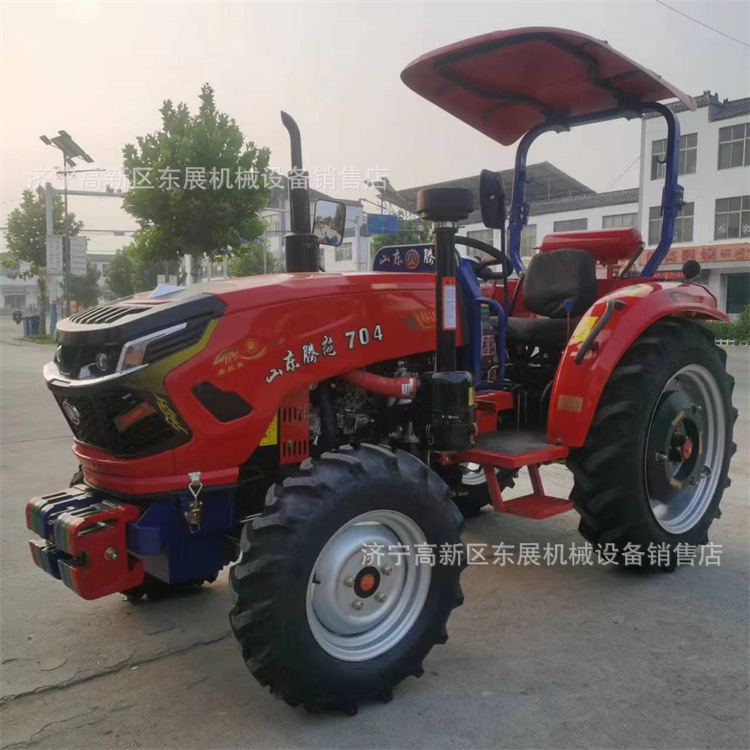 跨境销售农用拖拉机 旋耕犁地四轮拖拉机 山地丘陵运输四轮拖拉机