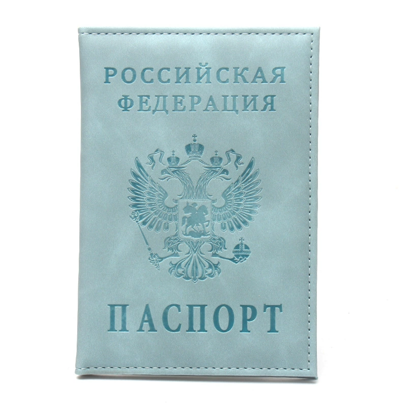 Защитный короткий легкий и тонкий двусторонний паспортный чехол, прямые поставки с завода, Россия