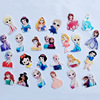 Cartoon resin with accessories, acrylic sticker, hair accessory, clothing, handmade, “Frozen”