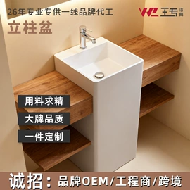 立柱盆;台盆/面盆;洗衣机组合柜
