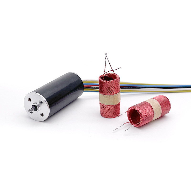 16mm空心杯无刷马达标准12V静音双滚珠长寿命1636无刷空心杯电机