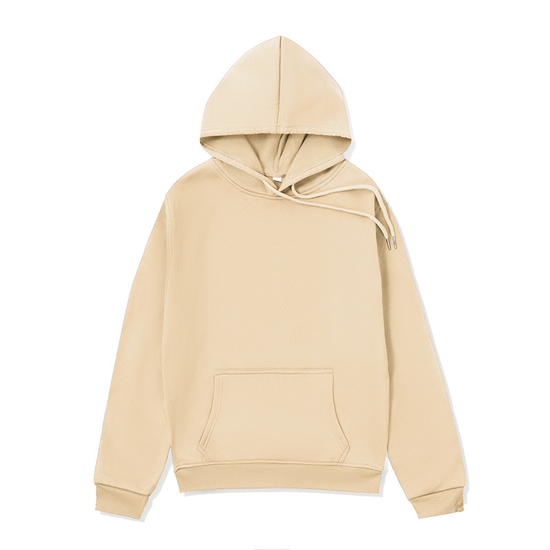 跨境外贸连帽卫衣男hoodie纯色连帽衫运动卫衣男女可预制图案外套|undefined