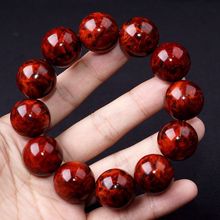 正宗正宗满瘤疤瘿木小叶紫檀手串男2.0老料佛珠文玩收藏品