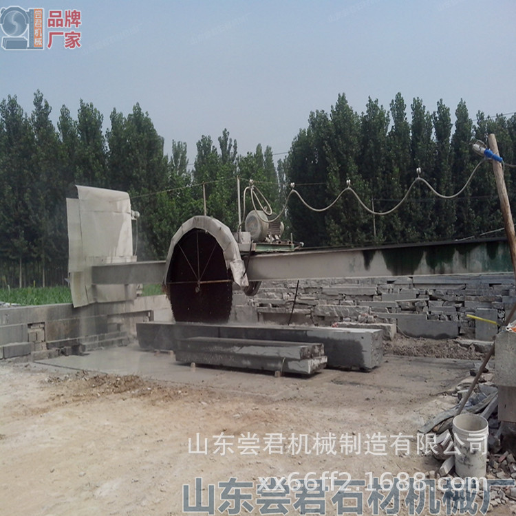 湖南石材机械 HQ-2600龙门圆盘大锯切机  荒料开石设备 厚板切割