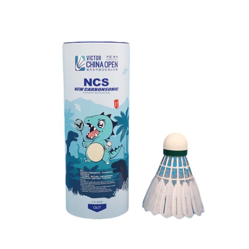 빅터 승리 배드민턴 새로운 탄소 톤 공 중국 창저우 오픈 기념 3 팩 NCSCO24