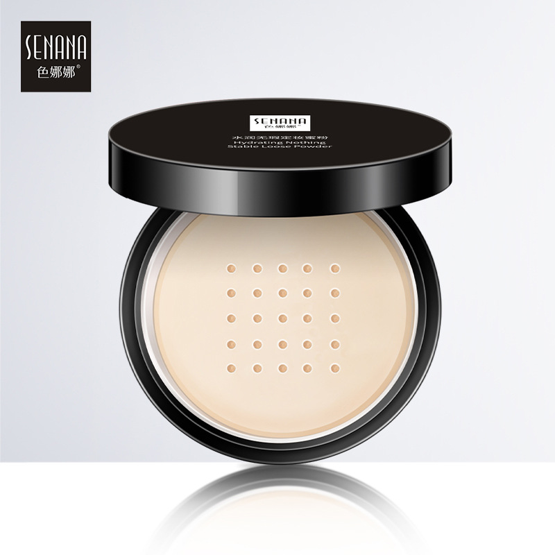 Sennana hidratante, polvo de maquillaje, polvo de maquillaje