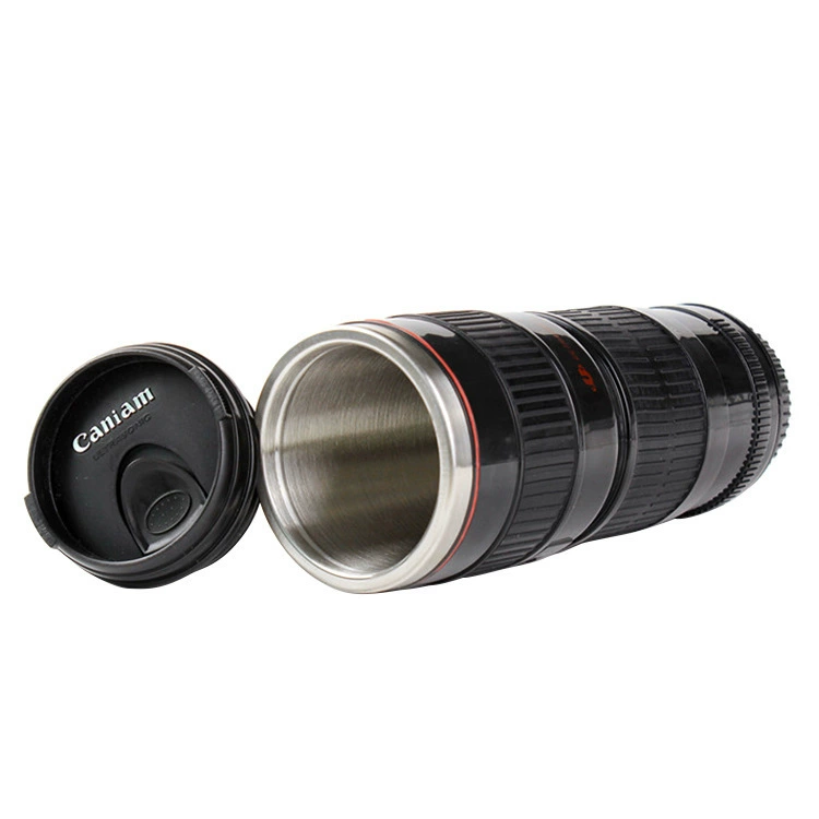  Camera, coffee lens stainless steel for men and women for elementary school students, internet celebrity
