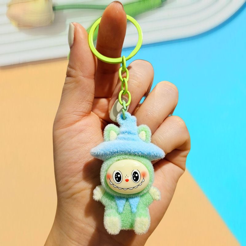 植毛かわいいマジックハットラブキーホルダーかわいい人形クロスボーダーかわいい小さな羊携帯電話ペンダントギフト|undefined