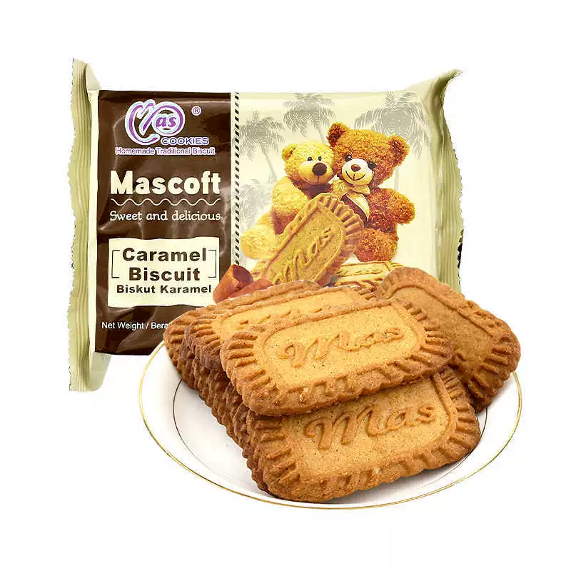 Карамелизированное печенье Mais импортируется из Малайзии с кофейным печеньем для завтрака в офисе послеобеденный чай с закусками